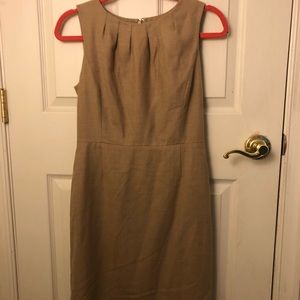 Banana Republic Tan Work Dress